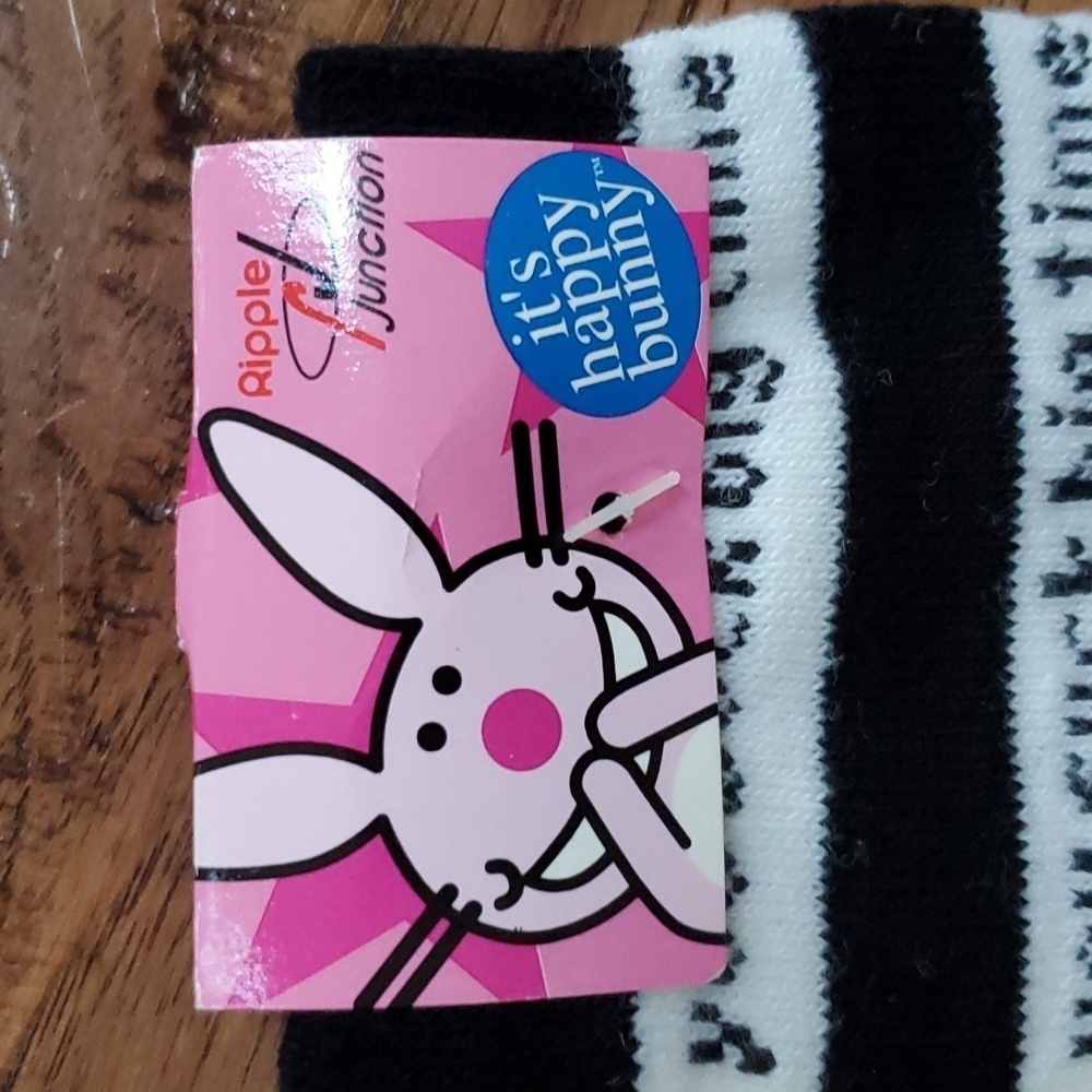 Ripple Junction it's happy bunny toe socks - Picture 2 of 5
